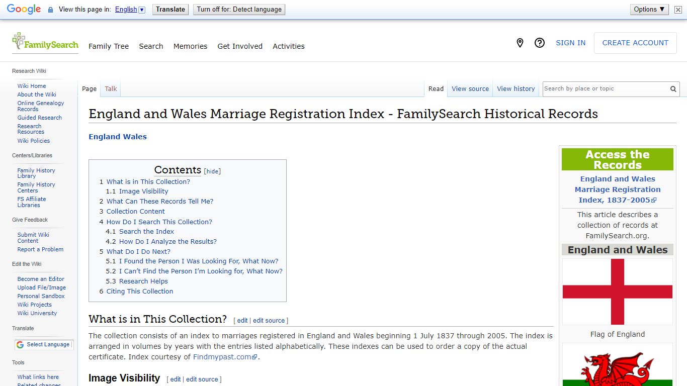 England and Wales Marriage Registration Index - FamilySearch